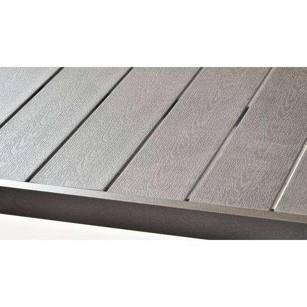 Masă de grădină cu blat artwood Bonami Selection Viking, 90 x 150 cm, negru-image-2