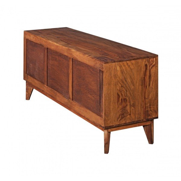 Comodă din lemn masiv de palisandru Skyport BELUR-image-1