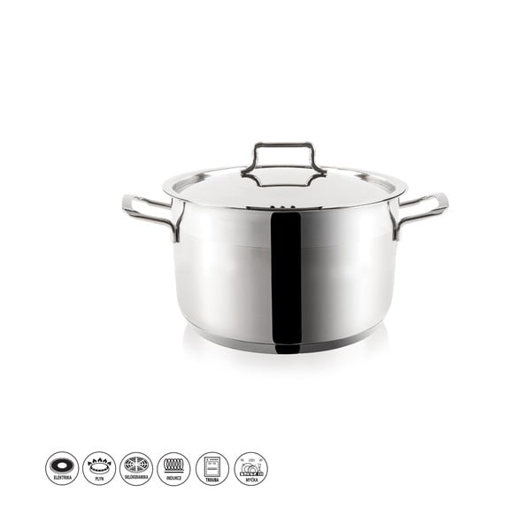 Oală inoxidabilă cu capac Orion Anett, 3 l-image-1