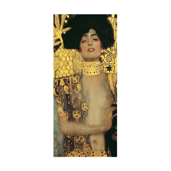 Reproducere pe pânză după Gustav Klimt - Judith, 70 x 30 cm