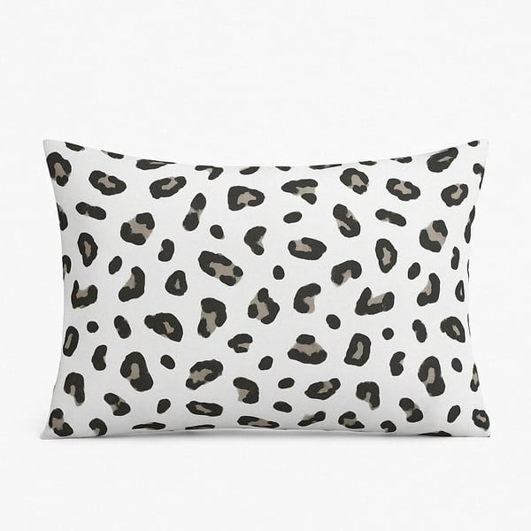 Lenjerie de pat albă-gri pentru pat de o persoană, extinsă cu cearceaf inclus, cu 3 piese 160x220 cm Modern – Mila Home-image-3