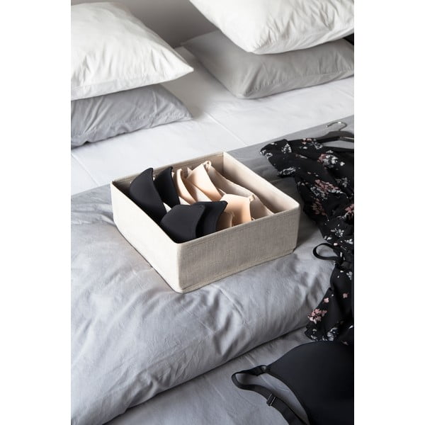 Organizator de sertare cu compartimente Bigso Box of Sweden Drawer, 29 x 11 cm, bej-image-1
