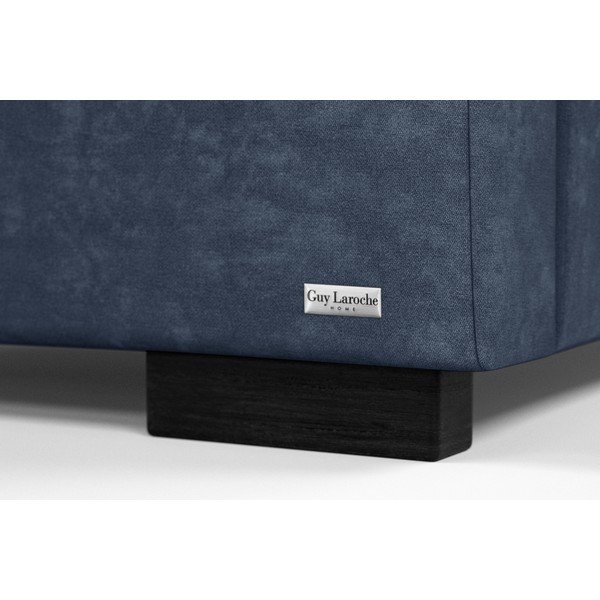Pat dublu Guy Laroche Home Allure, 160 x 200 cm, albastru închis-image-4