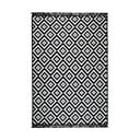Covor reversibil Cihan Bilisim Tekstil Helen, 120 x 180 cm, alb-negru