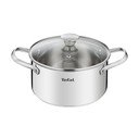 Oală din inox  adecvată pentru plita cu inducție Cook Eat – Tefal