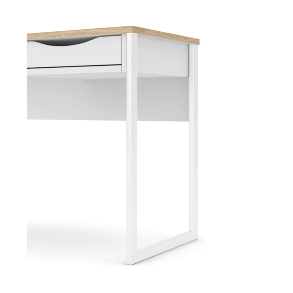 Birou Tvilum Function Plus, 130x48 cm, negru-image-4