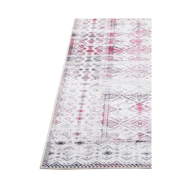 Covor cu rezistență la pete Floorita Kilim Ivory Cherry, 120 x 180 cm-image-3