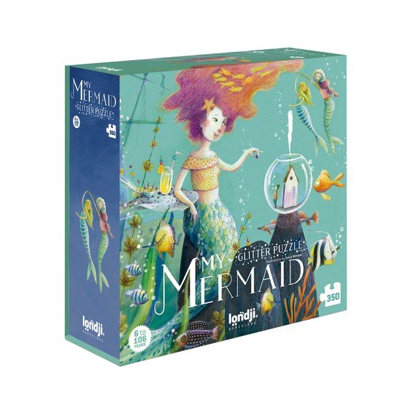 Puzzle Londji Mica Sirenă, 350 piese