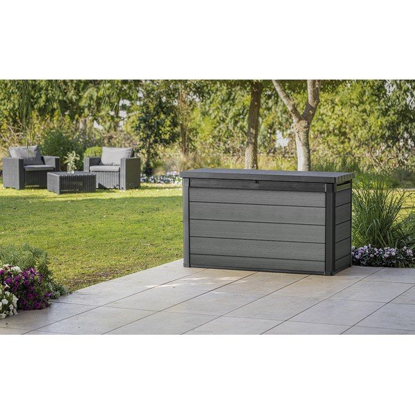 Cutie de depozitare pentru grădină gri Cortina – Keter-image-1