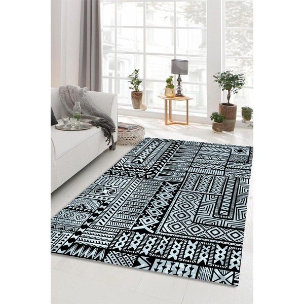 Covor albastru 180x120 cm Modern Design - Rizzoli-image-2