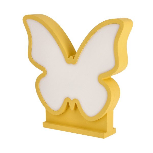 Veioză pentru copii galbenă Butterfly – Candellux Lighting-image-3