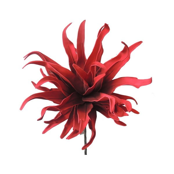 Floare artificială Stardeco Shiny, roșu 