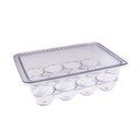 Organizator de frigider pentru ouă din plastic 23x17,5 cm – Casa De Engel