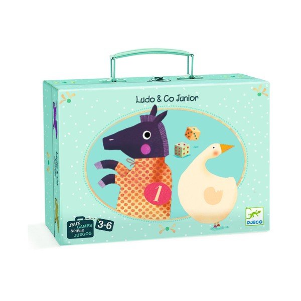 Joc de masă Nomad Ludo & Co Junior - Djeco-image-1