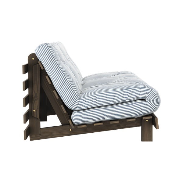 Canapea extensibilă alb/albastru deschis 160 cm Roots - Karup Design-image-3