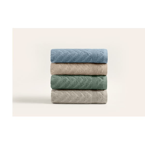 Prosoape 4 buc. din bumbac din frotir 50x90 cm – Foutastic