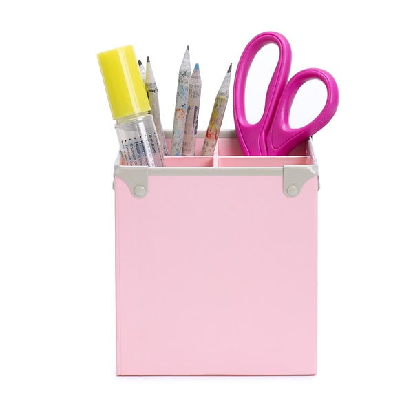 Suport pentru creioane Design Ideas Frisco Pink