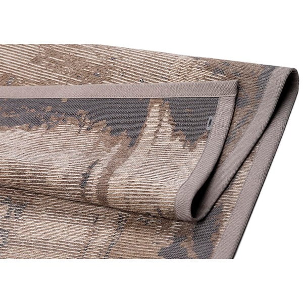 Covor cu 2 fețe Narma Nedrema, 100 x 160 cm, maro-image-2