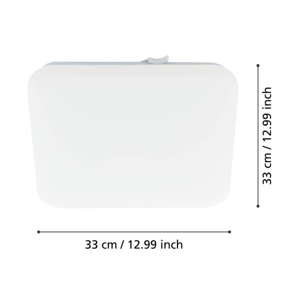 Plafonieră albă LED 33x33 cm FRANIA – EGLO-image-2