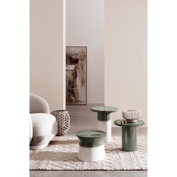 Măsuță auxiliară rotundă din ceramică ø 40,5 cm Baraki – Bizzotto-image-2