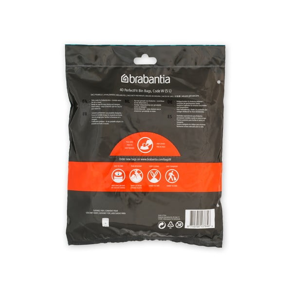 Saci de gunoi 40 buc. 5 l PerfectFit W – Brabantia-image-4