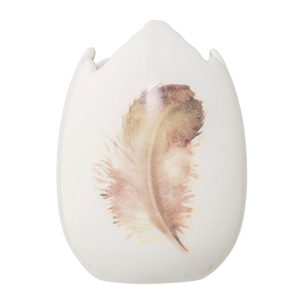 Vază din ceramică în formă de ou Bloomingville Feather