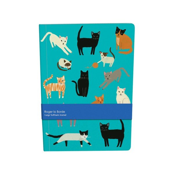 Carnețel 128 pag. A4 Pretty Paws – Roger la Borde-image-1