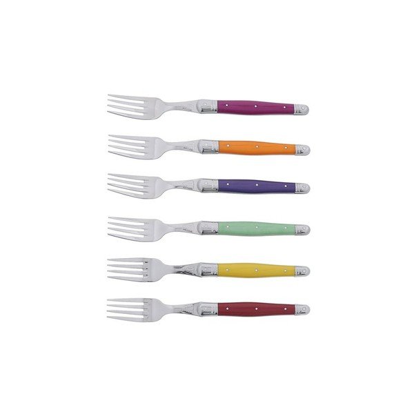 Set 24 tacâmuri în suport din lemn Jean Dubost Fruity-image-4
