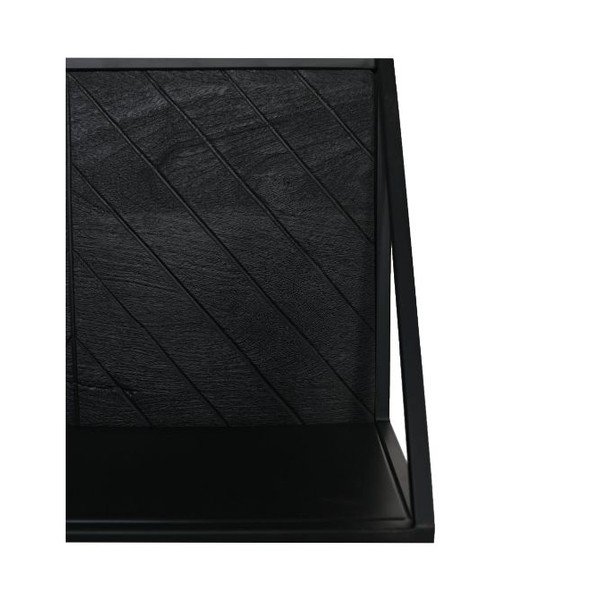 Raft negru etajat din lemn de mango Verona - HSM collection-image-4