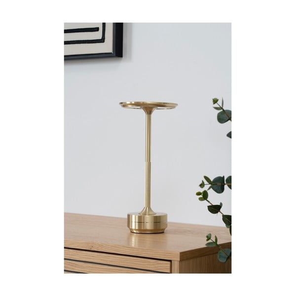 Veioză alămie LED (înălțime 28,5 cm) Lyneham – House Nordic-image-1