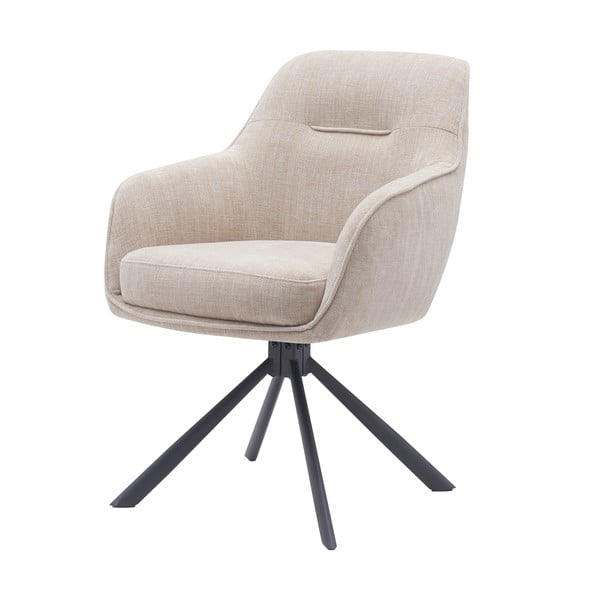 Set de scaune de sufragerie crem 2 buc. tapițat Avola – Unique Furniture-image-2