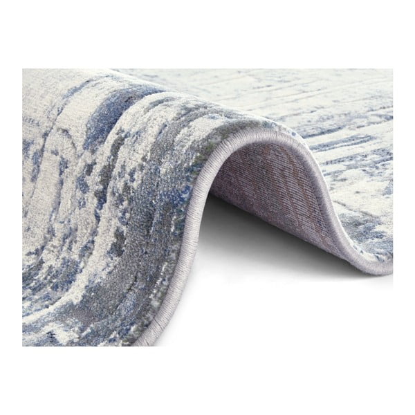 Covor Elle Decoration Arty Vernon, 120 x 170 cm, albastru - gri-image-2