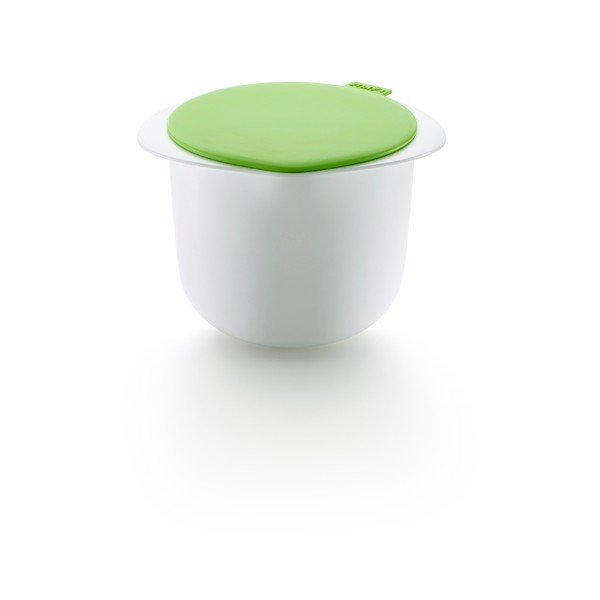 Formă din silicon pentru brânza homemade Lékué Cheese, alb - verde-image-3