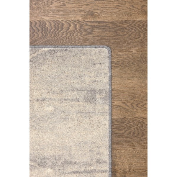 Covor crem din lână 133x180 cm Colette – Agnella-image-3