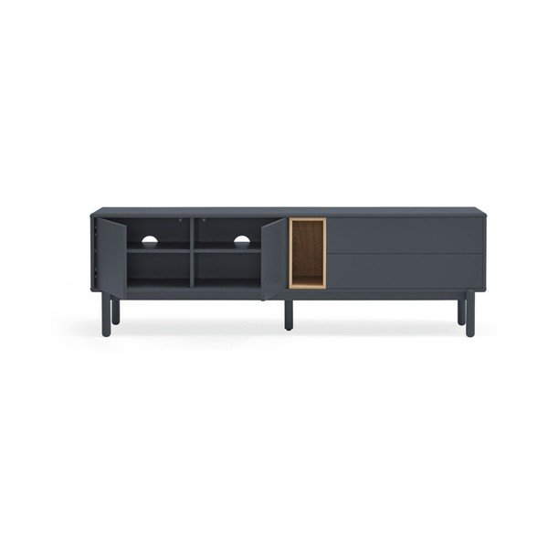 Masă TV gri închis 180x56 cm Corvo - Teulat-image-2