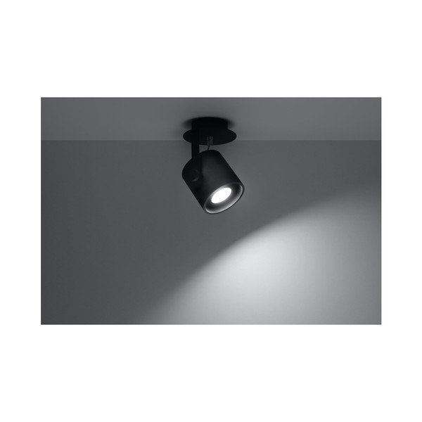 Plafonieră Sollux Lea 1, negru-image-2