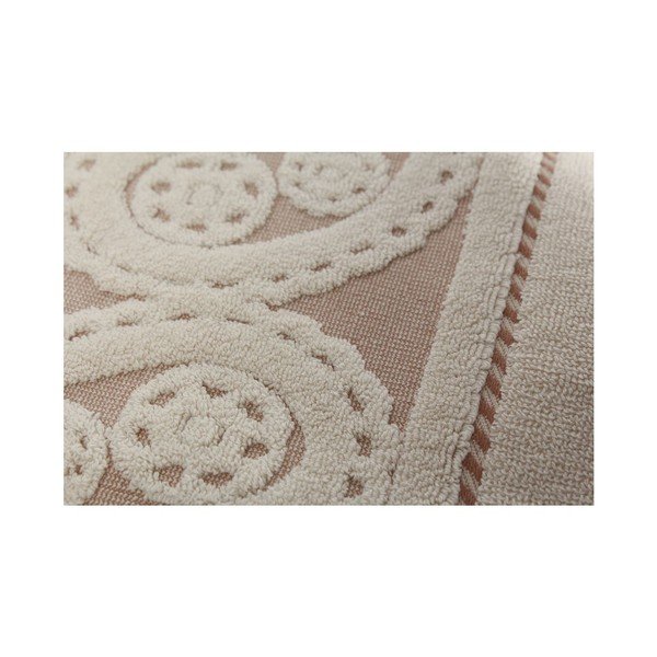 Set 2 prosoape Hurrem Cream, 50x90 cm-image-1