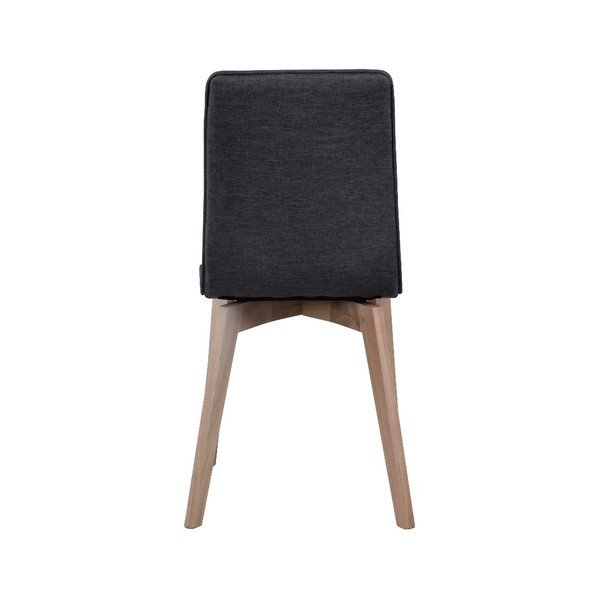 Scaun de dining cu picioare gri deschis Rowico Grace, gri închis-image-1