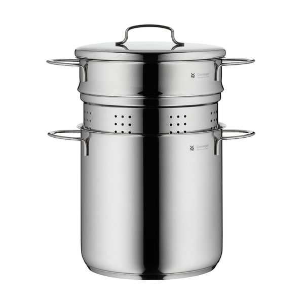 Oală din oțel inoxidabil pentru paste WMF Cromargan® Mini, ⌀ 18 cm-image-1