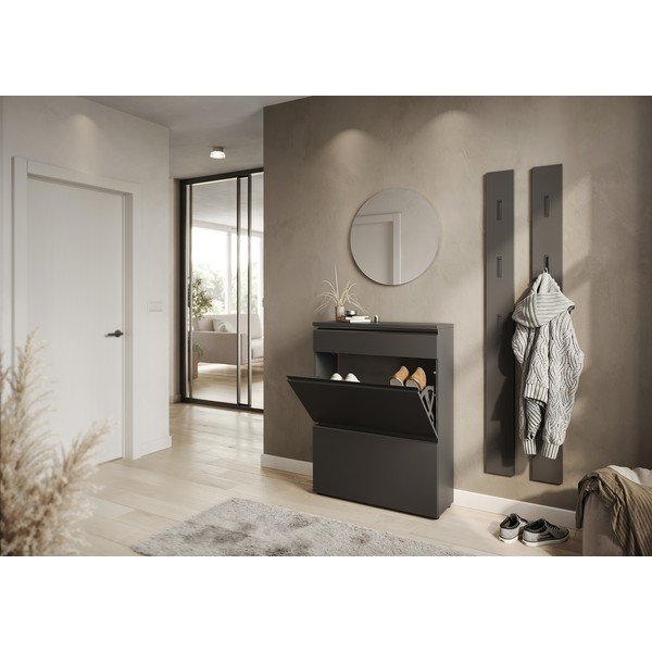 Pantofar gri antracit 80x107x29 cm Baldone – Germania-image-1