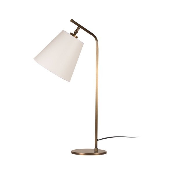 Veioză Homemania Decor Don, alb-auriu-image-1