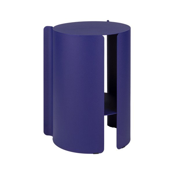 Măsuță auxiliară rotundă din oțel ø 32 cm Wa – noo.ma-image-3