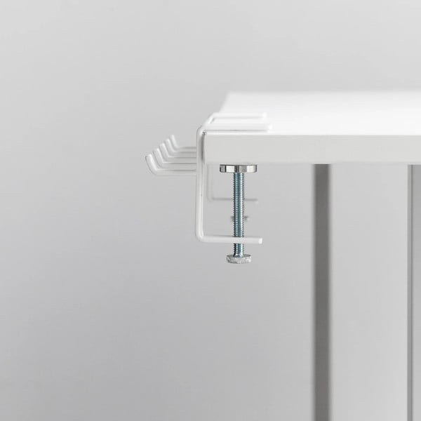 Cârlig alb mat ajustabil din oțel Tower – YAMAZAKI-image-4