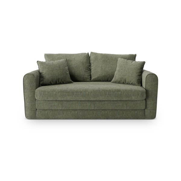 Canapea verde extensibilă 158 cm Lido – Micadoni -image-2