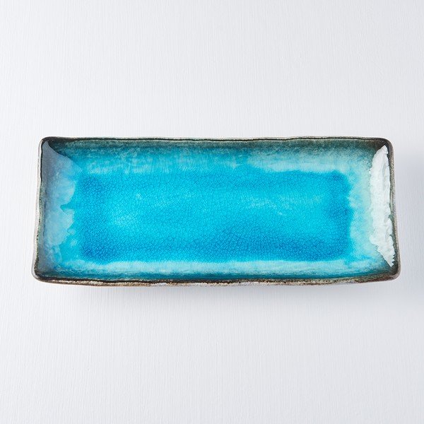 Farfurie servire din ceramică MIJ Sky, 29 x 12 cm, albastru-image-3
