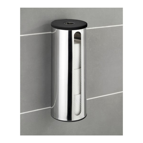 Suport de hârtie igienică de perete Wenko Turbo-Loc Detroit-image-1