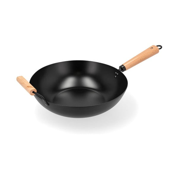 Tigaie de tip wok din oțel ø 32,5 cm – Holm