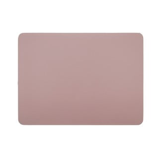 Suport farfurie din imitație de piele ZicZac Togo, 33 x 45 cm, roz