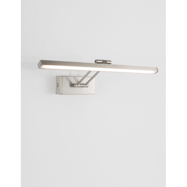 Aplică de perete argintie LED cu structură flexibilă din aluminiu Marnell – Nova Luce-image-3