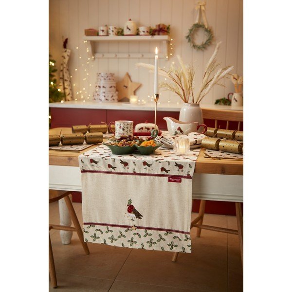 Napron de masă 45x200 cm Robin's Retreat – Cooksmart ®-image-1